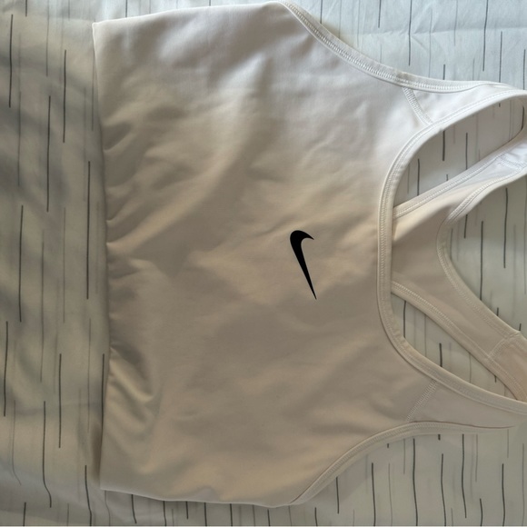 Nike Sports Bra, white, Size L - Picture 1 of 4